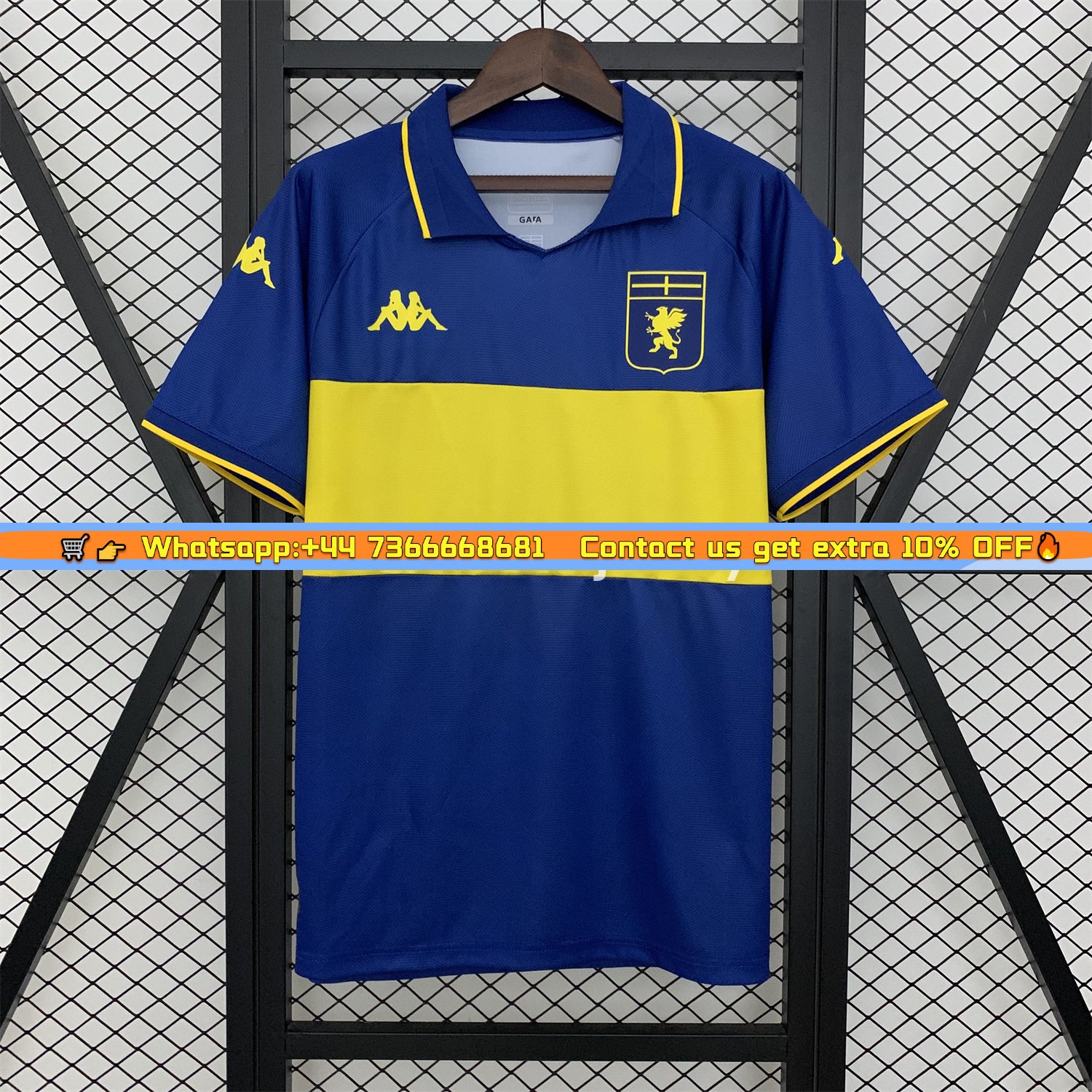 Genoa 24-25 Fourth Unsponsored Jersey - Fans Version