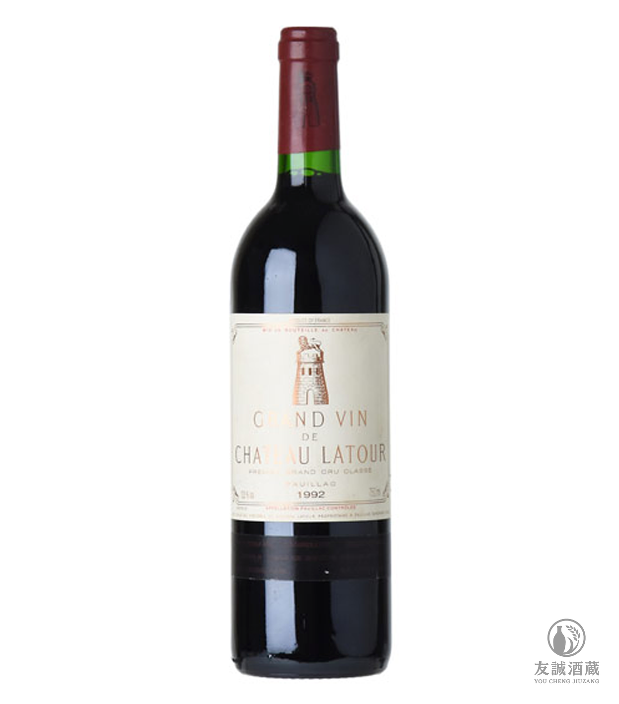 1992年 Chateau Latour 拉圖紅酒 友誠酒藏
