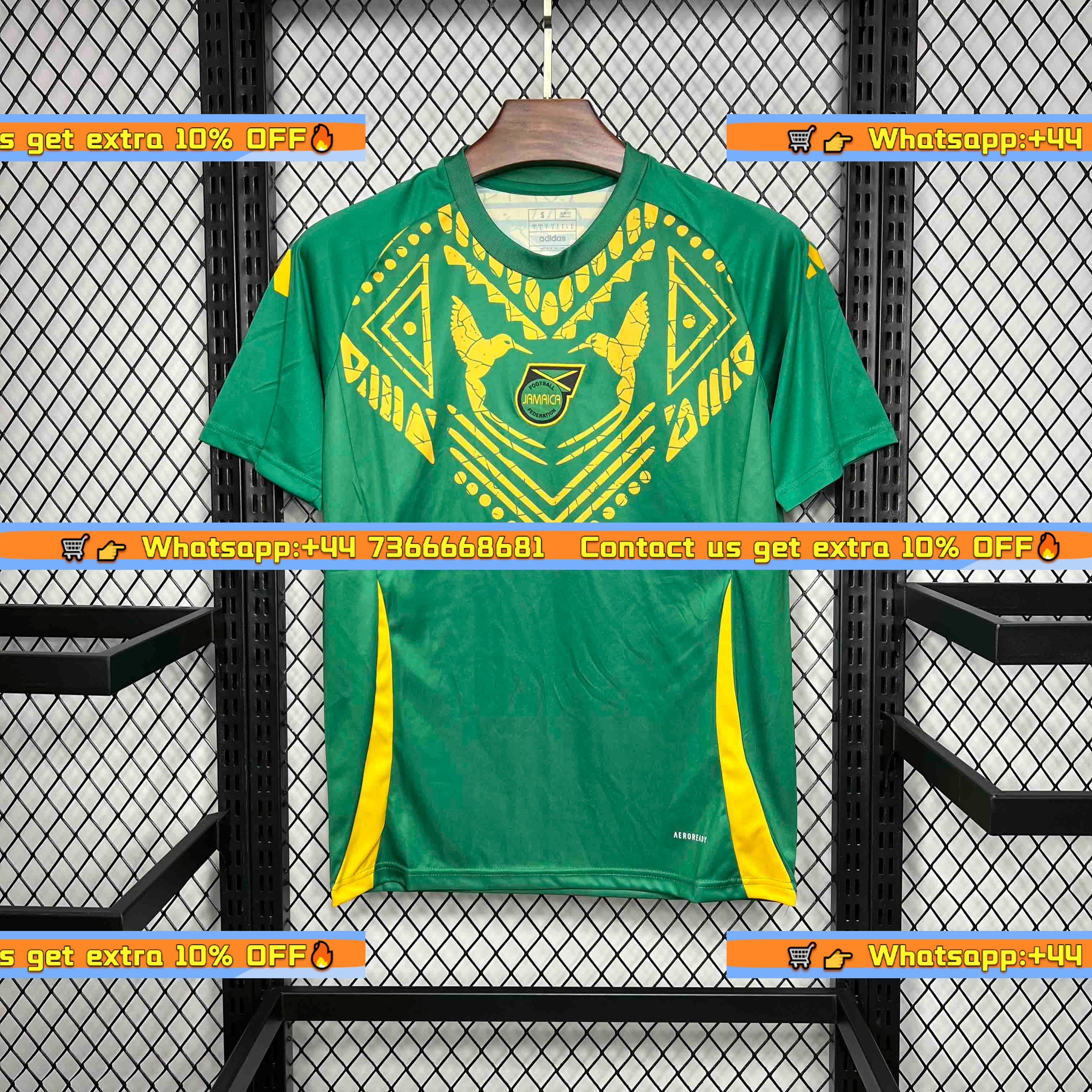 Jamaica 24-25 Pre-Match Training Jersey - Fans Version