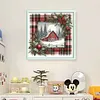 Winter Cabin-11CT Stamped Cross Stitch 40*40cm/15.75*15.75in