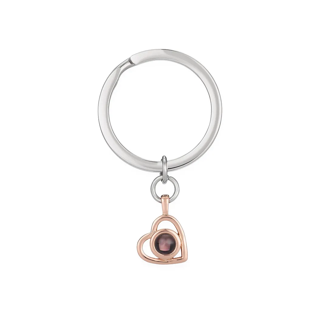 Personalized Heart Photo Necklace