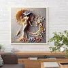 【Flashsale】Temperament Girl-Full Round Diamond Painting 40*40CM