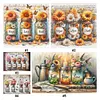 (Multi-Style) Sunflower Vase-11CT Stamped Cross Stitch 45*45cm/17.72*17.72in