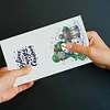 (US Local)Diamond Art Greeting Cards Congratulations Cards & Gifts (10pcs Winter Snowman)