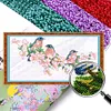 Flower Birds- 9CT Partial Beaded Cross Stitch Kit(60x31cm)