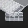 28 Lattices Transparent Container Diamond Painting Accessories Storage Box DIY Diamond Art Accessories