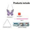 Diamond Painting Acrylic Double-side Butterfly Pendant Hanging Gem