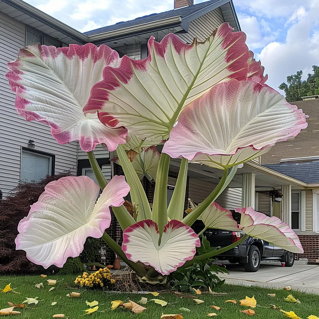 🌿Fascinating giant caladium🌈