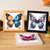 Butterfly - Full Embroidery 3 Strands 11CT Stamped Cross Stitch - 45*45CM