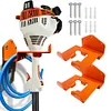 [US Local Warehouse] 2Pcs Grass Trimmer Storage Hooks Heavy-Duty Lawn Mower Hook Bracket for Garden