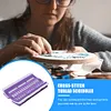 Cross Stitch Row Line Tools 30-Bit Embroidery Floss Thread Organizer 