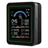 10-in-1 Air Quality Monitor with Display Air Quality Tester for Home Cars Plants