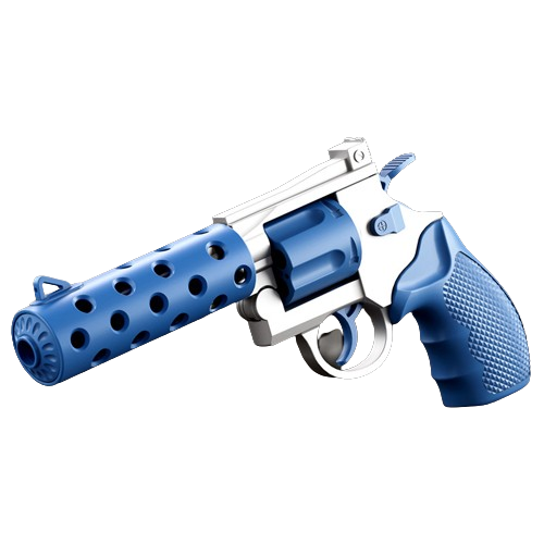 Beehive Revolver Blaster - Safe & Fun Shooting Toy for Kids