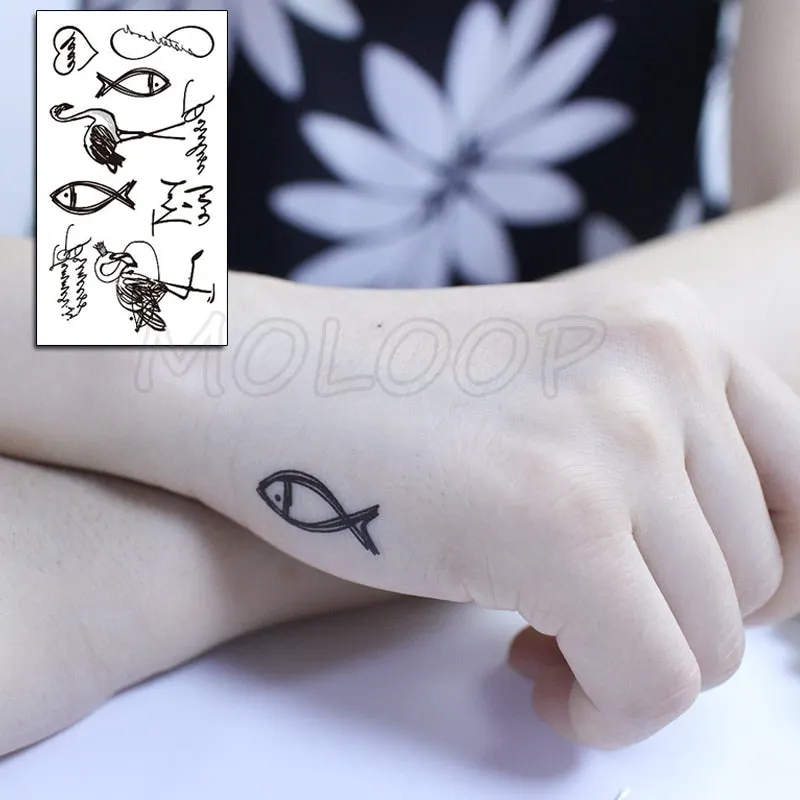 Water Transfer Tattoo Sexy Running Horse Anime Tattoo Body Art Waterproof Temporary Fake Flash Tattoo for Man Woman 10.5*6cm
