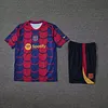 2024/2025 Barcelona pre-match training Blue-Red Shirt+Shorts 1:1 Thai Quality
