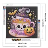 (US Local)Halloween Tea-Full Round Diamond Painting(40x40cm)