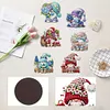 6Pcs DIY Gnome-Diamond Painting Fridge Magnet