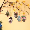 Christmas Diamond Painting Tree Pendant
