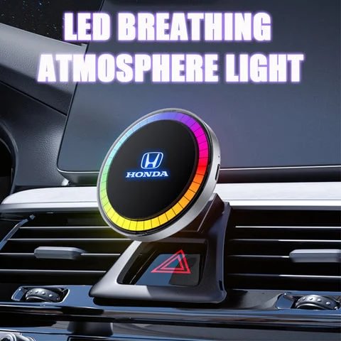 🔥Hot Sale🔥Magnetic Car 15W Wireless Fast Charge With RGB Light