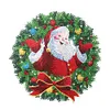 Diamond Painting-DIY Spot Drill Christmas Crystal Wreath