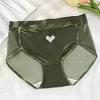 Men's ice silk sexy mesh high slit briefs