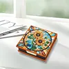 Sunflower Leather Diamond Painting Notecard Box Contains 150 Sheets of Paper