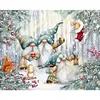 (Multi-Style) Gnome - 11CT Stamped Cross Stitch (Multi-Size)