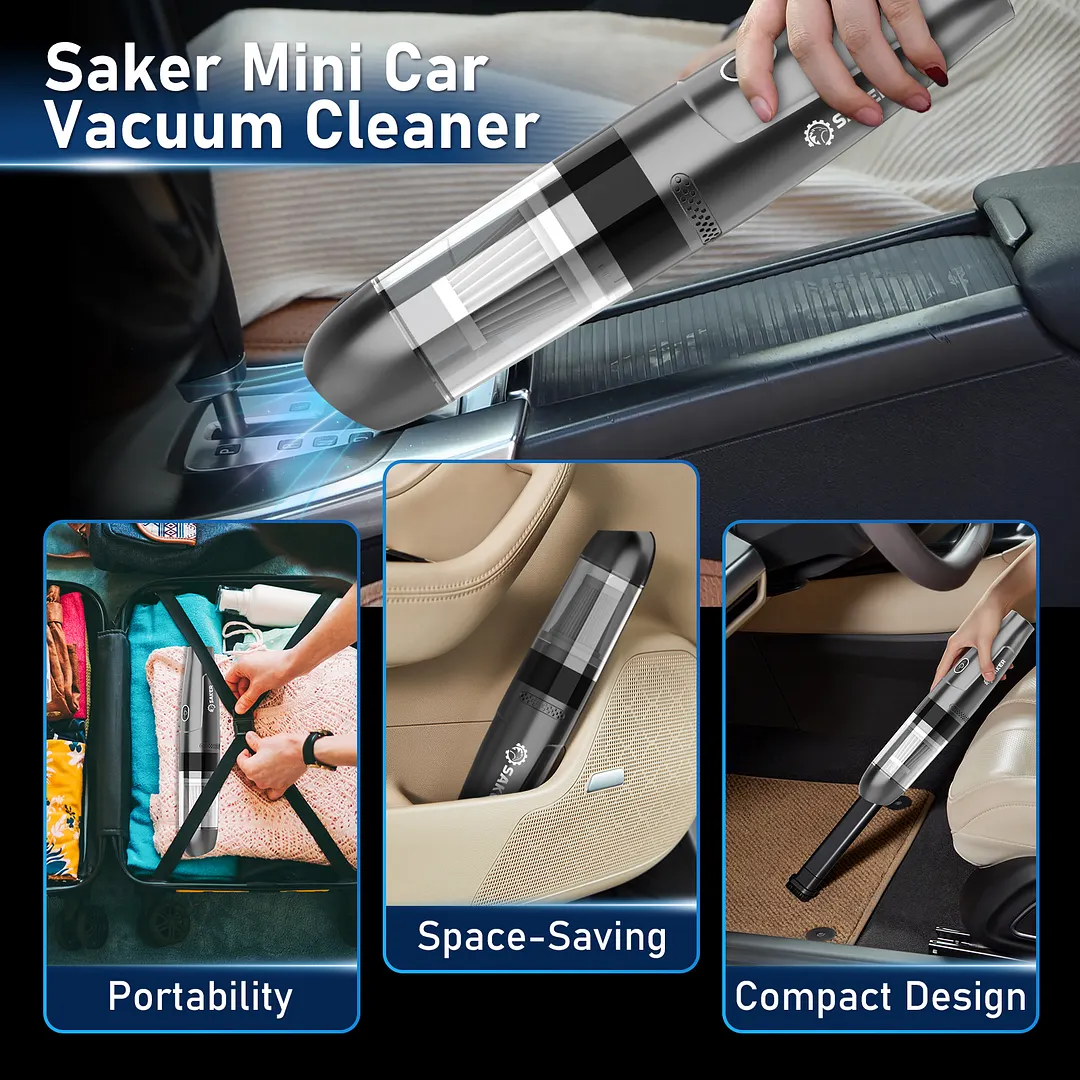 SAKER&reg; 3-in-1 Portable Vacuum Cleaner