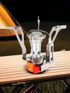 3000W Camping One-piece Gas Stove with Piezo Ignition for Outdoor Cooking Picnic
