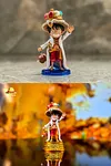 WCF Scale Crown Monkey D. Luffy - ONE PIECE Resin Statue - ONE Piece. Studio
