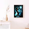 Diamond Painting -DIY Round Drill Snowflake Fairy(50X60CM)