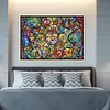 (Big Size)Disney Cartoon-11CT Stamped Cross Stitch 100*70cm/39.37*27.56in
