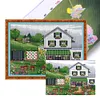 (Counted/Stamped)Autumn Manor-14CT Cross Stitch 42*32cm/16.54*12.6in