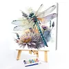 (US Local)Dragonfly-Paint By Numbers Kit(40x40cm)
