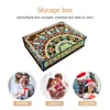 (US Local)DIY Special Shaped Crystal Painting Classic Mandala Style Storage Box Ornament Kit
