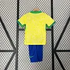 2024 kids brazil home_Football Shirt 1:1 Thai Quality