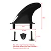 3x Soft Surf Fin for Surfboard Softboard Stand Up Paddle Board Accessories