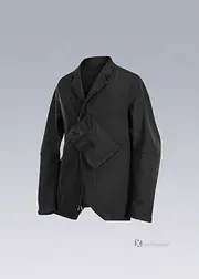 ジャケット・アウター darkwear black linen coating zip jacket LY VAREY LIN Womens Faux Leather Jacket Long Sleeve Zip Up Casual