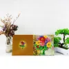 8pcs DIY Partial Drills Diamond Painting Greeting Cards Thanks Postcards Party Gifts