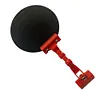 Clip-On Universal Round Shading Cover Adjustable Angle for Welding Torch(Red)