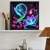 Luminous Hummingbirds-Full Round Diamond Painting