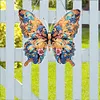 Acrylic Yellow Blue Butterfly - 5D DIY Craft Pendant