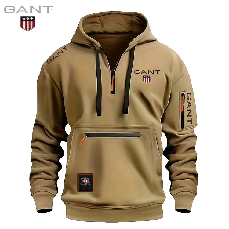 GANT&reg; Jesenska jakna s flis podstavom i patentnim zatvaračem