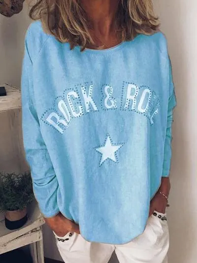 ROCK&ROLL Pentagram T-shirt