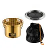 Multifunctional small thick stainless steel outdoor portable home/outdoor carbon stove