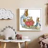 Rabbit-14CT Stamped Cross Stitch Kit(21*22cm)
