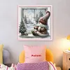 (US Local)Gnome-14CT Counted Cross Stitch Kit(40x40cm)