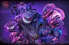 GX Evolution Series Gengar Family with LED - Pokemon Resin Statue - Fantasy Studios
