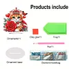 Acrylic Red Rose Cat - 5D DIY Craft Ornament