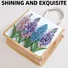 Diamond Painting Hyacinth Bouquet Tote Bag Handbag